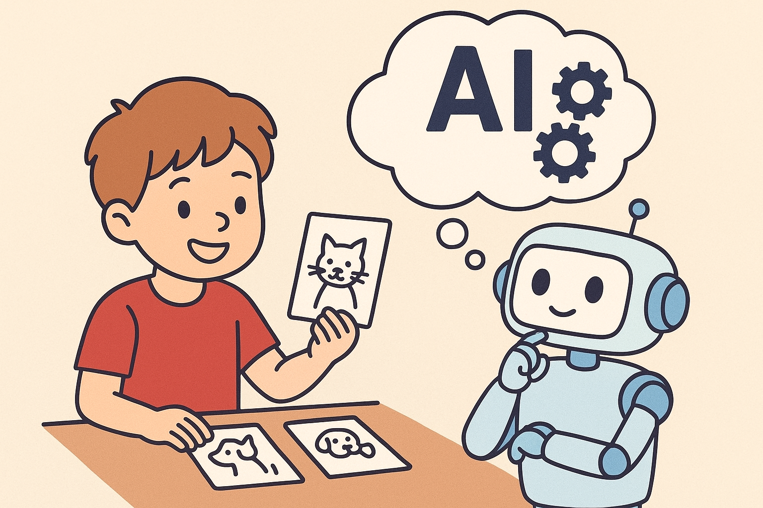 Read more about the article How AI Works: Imagine Teaching a Child
